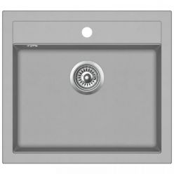 Мойка кухонная AquaSanita Quadro SQQ 100 220 W Argent
