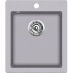 Мойка кухонная AquaSanita Simplex SQS 100 202 W Alumetallic