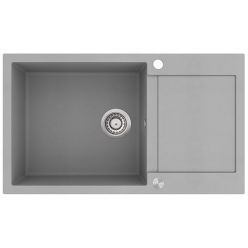 Мойка кухонная AquaSanita Tesa Plus SQT 104 220 AW Argent