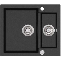 Мойка кухонная AquaSanita Tesa SQT 150 222 AW Graphite