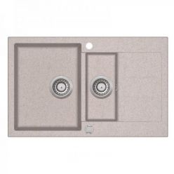 Мойка кухонная AquaSanita Tesa SQT 151 110 AW Beige