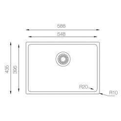 Мойка кухонная ZorG ZRE 5944