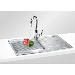 Мойка кухонная Deante Soul ZEO_311А 58x50 хром с сифоном