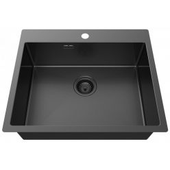 Мойка кухонная ZorG ZRN 5060 Premium PVD Gunblack