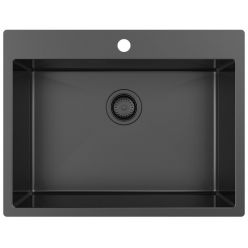Мойка кухонная ZorG ZRN 5065 Premium PVD Gunblack