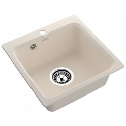 Мойка кухонная GranFest Smart 430 белый