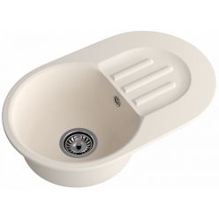 Мойка кухонная GranFest Smart 685L белый