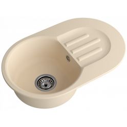 Мойка кухонная GranFest Smart 685L бежевый