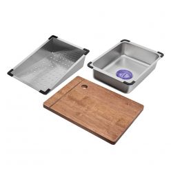 Мойка кухонная из нержавеющей стали ARFEKA ECO AR 750*450 SATIN