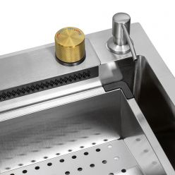 Мойка кухонная из нержавеющей стали ARFEKA ECO AR 750*450 SATIN