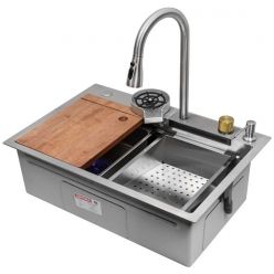 Мойка кухонная из нержавеющей стали ARFEKA ECO AR 680*450 SATIN