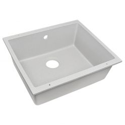 Мойка кухонная Zorg Subline 50 серый жемчуг