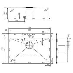 Мойка кухонная ZorG ZRN 5070 Premium