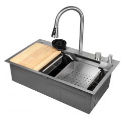 Мойка кухонная ARFEKA AF 750*460 SATIN NANO