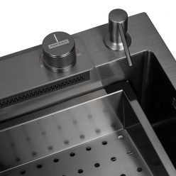 Мойка кухонная ARFEKA AF 750*460 BLACK PVD NANO