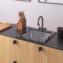 Мойка кухонная ZorG GS 5553 BL