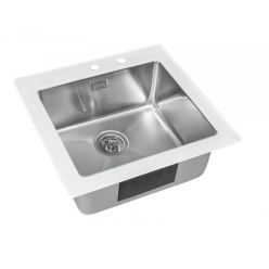 Мойка кухонная ZorG GS 5553 White