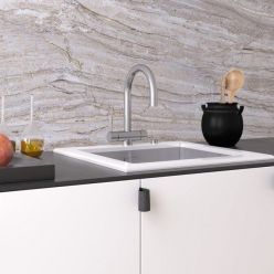 Мойка кухонная ZorG GS 5553 White