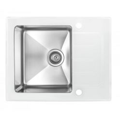 Мойка кухонная ZorG GS 6250 White
