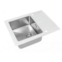 Мойка кухонная ZorG GS 6250 White