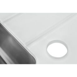 Мойка кухонная ZorG GS 6250 White