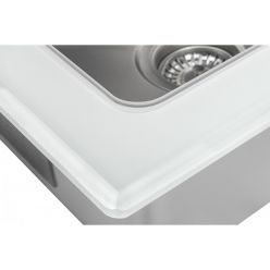 Мойка кухонная ZorG GS 6750-2 White