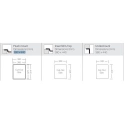 Мойка кухонная ZorG ZRE 3844
