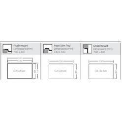 Мойка кухонная ZorG ZRE 7444 - 2