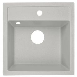 Мойка кухонная ZorG Como 51 серый жемчуг