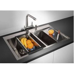 Мойка кухонная Omoikiri Akisame 78-2-IN-L 78x51 нержавеющая сталь