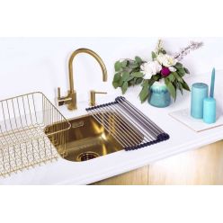 Мойка кухонная Omoikiri Omi 44-AB 44,5x41,5 латунь
