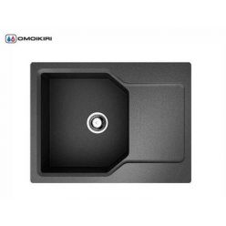Мойка кухонная Omoikiri Yonaka 65-BL 65x51 черный