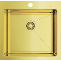 Мойка кухонная Omoikiri Akisame 51-LG 51x51 золото