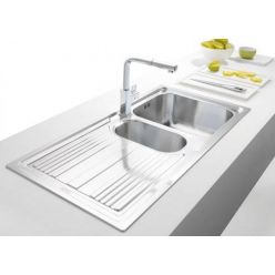 Мойка кухонная FRANKE LLX 651 100x50 чаша справа