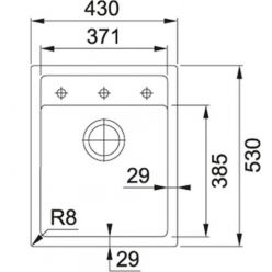 Мойка кухонная FRANKE SIRIUS SID 610-40 3,5" кофе