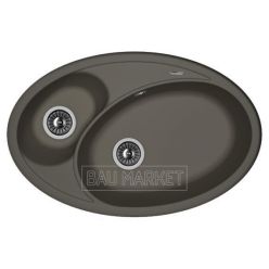 Мойка кухонная Florentina Селена антрацит (20.265.E0780.302)