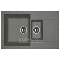 Мойка кухонная Florentina Липси 780K черный (20.250.D0780.102)