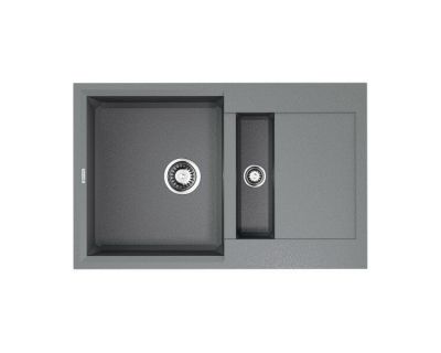 Кухонная мойка Omoikiri Sakaime 78-2-GR Tetogranit/leningrad grey
