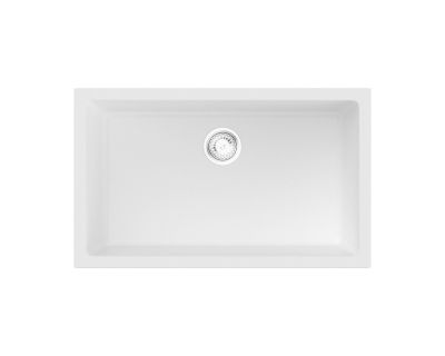 Кухонная мойка из керамики Omoikiri Okinoshima 76-U/I-WH Natceramic/белый