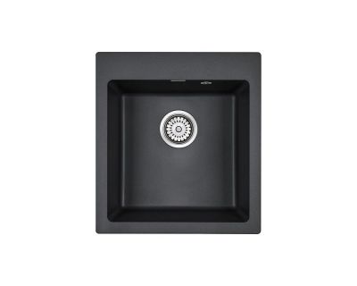 Кухонная Мойка Paulmark KANTE 45 PM104651-BL (черный)