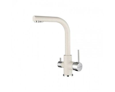 Смеситель PAULMARK ESSEN Es213011-331, (белый)