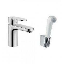 Смеситель Hansgrohe Vernis Blend 71215000 для раковины с гигиеническим душем