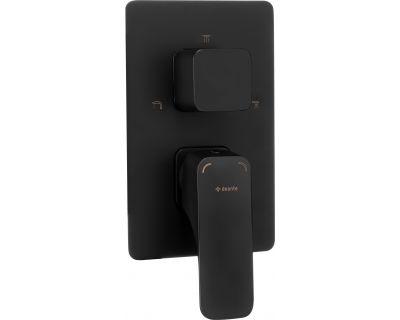 Смеситель встраиваемый Deante HIACYNT NERO BOX BXY_NQHM (внешняя часть) черный