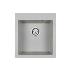 Кухонная Мойка Paulmark KANTE 45 PM104651-GR (серый)