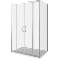 Душевая дверь в нишу Good Door Infinity WTW-TD-150-C-CH, 150 х 185 см, стекло прозрачное, хром, ИН00034