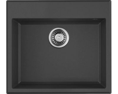 Кухонная мойка Omoikiri Tedori 57-BL Tetogranit/черный