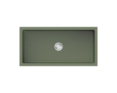 Кухонная мойка из керамики Omoikiri Mikura 91-OL Natceramic/olive