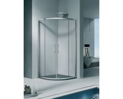 Душевой уголок Good Door COFE R (хром) 80x80x190