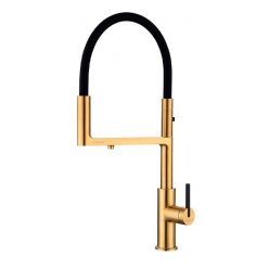 Смеситель PAULMARK TORNADO To213402-BG, (золото/брашированное золото)