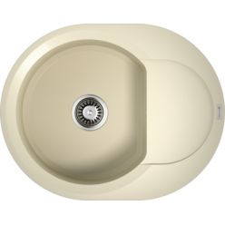 Мойка кухонная Omoikiri Sakaime 60E-BE 4993121 ваниль